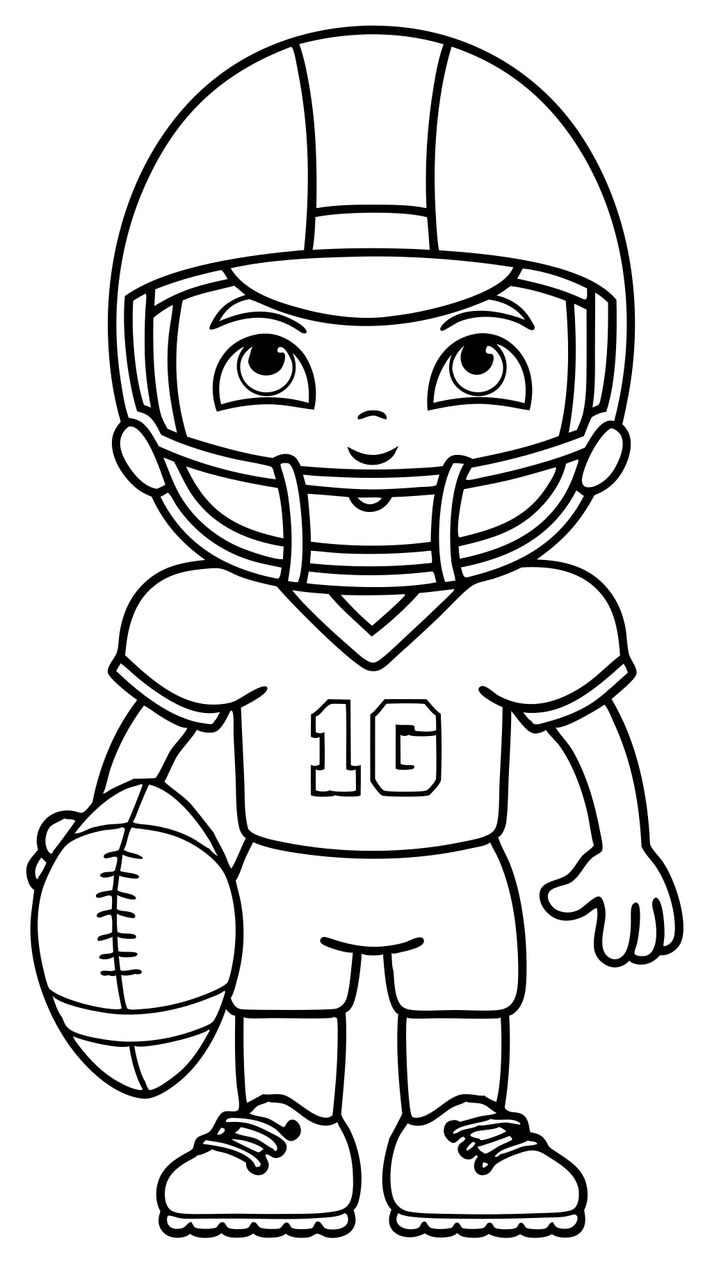 football coloring pages free printable